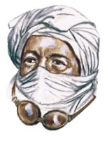 Turbante all'indigena