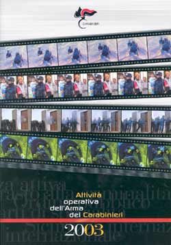 copertina attività operativa 2003