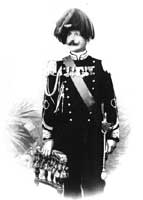 Il capitano Balduino Caprini, che assunse il comando della Gendarmeria cretese il 6 giugno 1900.