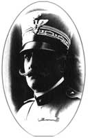 Il Generale Francesco D'Afflitto, che con il grado di Ten.Colonnello, nel 1911 fu tra i primi a partire per la Grecia.