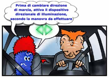 Vignetta "I cambi di direzione".