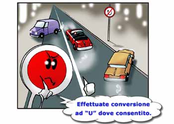 Vignetta sulla manovra di conversione ad U. 