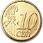 Faccia comune da 10 centesimi di Euro