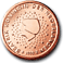 Moneta olandese da 2 centesimi di Euro