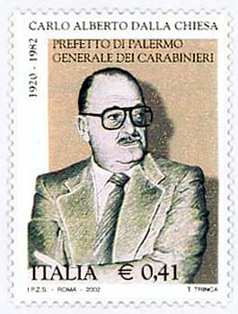 20° anniversario della morte del Gen. Carlo Alberto Dalla Chiesa