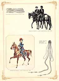 Alamaro da ufficiale, Carabinieri e Ufficiale a cavallo , cordelline da Carabiniere
