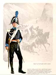 Carabiniere a cavallo in Grande Uniforme (1818-1833)