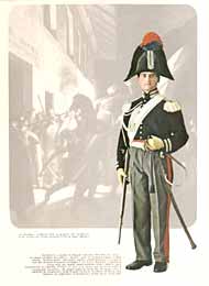 Carabiniere a cavallo in Grande Uniforme (1833-1843)