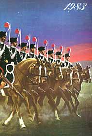 Carabinieri a cavallo in grande uniforme
