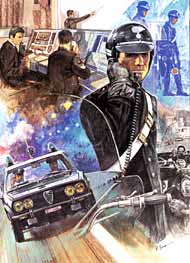 Pagina dx. mese maggio 1987 - I Carabinieri dei nuclei radiomobili