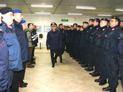 Il Generale SIAZZU saluta il personale a Sarajevo
