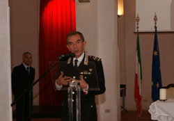 Il Comandante Generale dell'Arma dei Carabinieri Leonardo Gallitelli