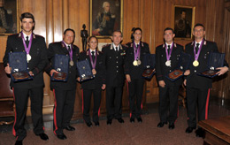 Gli atleti dell'Arma vincitori a Londra 2012