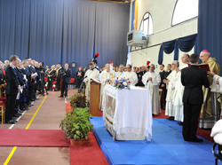 Commemorazione religiosa presso la Scuola Allievi Carabinieri in Roma