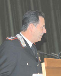 Intervento del Comandante Generale dell'Arma dei Carabinieri, Gen. C.A. Luciano Gottardo.