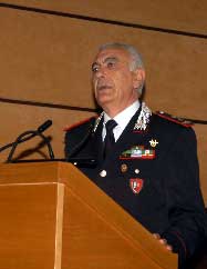 Il Comandante della Scuola Ufficiali Carabinieri