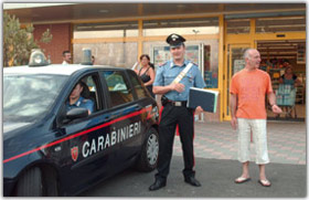 I carabinieri della Stazione di Acilia