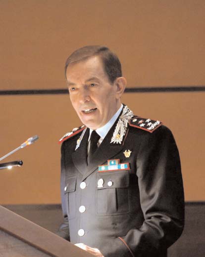 Il Comandante Generale dell'Arma dei Carabinieri