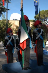 ufficiale alfiere bandiera ufficiale alfiere