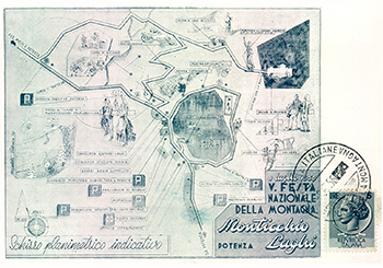MONTICCHIO 1956: QUANDO LA MONTAGNA RICOSTRUIVA L'ITALIA