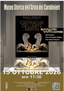 Locandina incontro autore 15 ottobre
