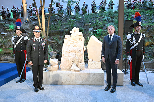 Inaugurato il Monumento ai Forestali d'Italia Inaugurato il Monumento ai Forestali d'Italia