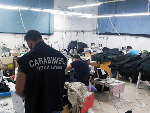 Carabinieri Tutela Lavoro