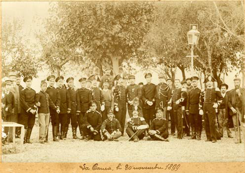 Gruppo Ufficiali Internazionali a Creta