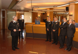 Briefing in Sala Operativa