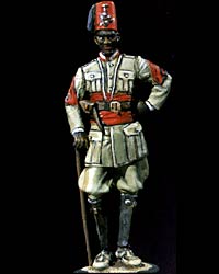 1930 - Jus-basci somalo in uniforme di marcia