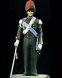 1997 - Ufficiale dei Carabinieri in grande uniforme speciale