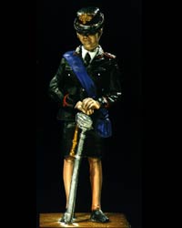 2001 - Tenente psicologa in grande uniforme