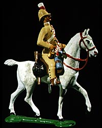 Toy soldiers - 1896, Trombettiere dei Carabinieri in Africa