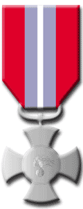 Recto della Croce d'argento al Merito dell'Arma dei Carabinieri