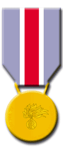 Recto della Medaglia di bronzo al valore dell'Arma dei Carabinieri