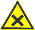 Segni grafici per segnali di pericolo -Incrocio