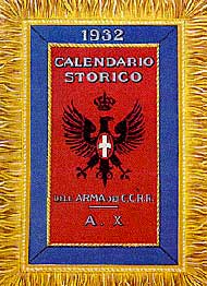 Copertina calendario 1932