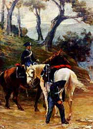 G. Brunori: Carabinieri a cavallo