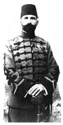 Il Capitano Giuseppe Borgna: anch'egli fece parte del contingente dell'Arma chiamato a riorganizzare la Gendarmeria macedone. 