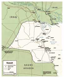 Il Kuwait. Al ritiro delle truppe irachene da quel territorio, il Consiglio di Sicurezza dell'ONU vi costituì una DMZ (Zona Smilitarizzata) lungo il confine con l'Iraq, comprendendo il bacino del fiume Khwar Abd Allah, e vi stabilì degli osservatori.