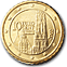 Moneta austrica da 10 centesimi di Euro