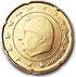 Moneta belga da 20 centesimi di Euro