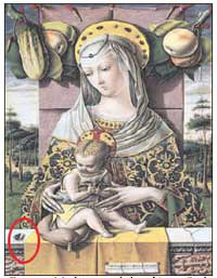 Madonna col bambino, Carlo Crivelli, ca. 1480. (http://www.metmuseum.org/)