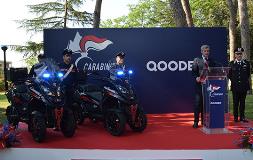 Cerimonia di Consegna del veicolo Qooder di Quadro Vehicles all’Arma dei Carabinieri