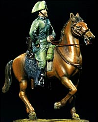 1915-18 - Vicebrigadiere a cavallo in uniforme da guerra - Figurino dipinto da Marco Quagliariello