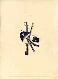 1814 - Carabina, pistola, bandoliera e lucerna da Carabinere